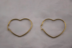 Brincos Big Lova - Aço Inoxidável