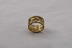 Anel Ivy - Aço Inoxidável