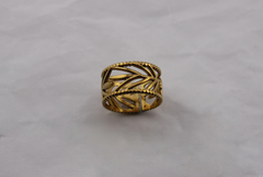 Anel Ivy - Aço Inoxidável