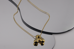 Colar Name Letter - Aço Inoxidável